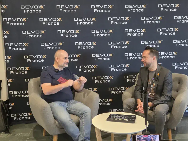 Photo de l’interview d’Olivier Poncet