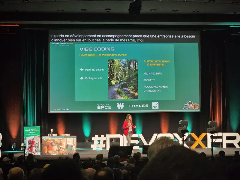 Photo de la conférence L’IA sur le terrain : l’humain au cœur de la valeur