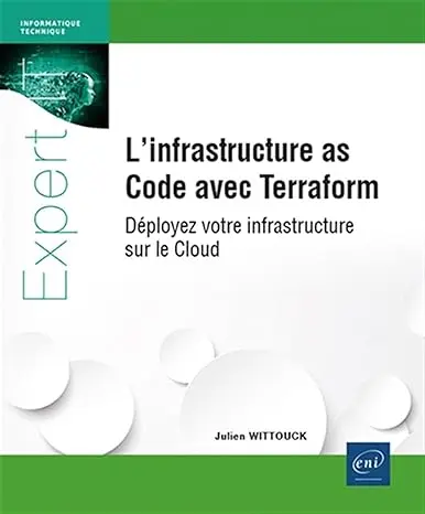 Couverture du livre L'Infrastructure as Code avec Terraform
